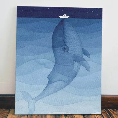 Здравствуй, синий кит! | Папмамбук