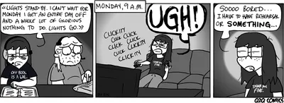 Q2Q Comics #81: Off Day | Q2Q Comics