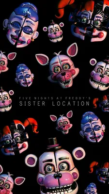 Five Nights at Freddy's SL Wallpaper | Фан арт, Обои для iphone, Ночь