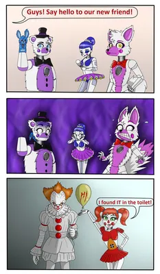 Fnaf Ennard X Ballora Five Nights At Freddy's Sister Location,  термопереводные картинки для одежды, сумка-футболка, теплопередающие  наклейки, железные нашивки – купить по низким ценам в интернет-магазине Joom