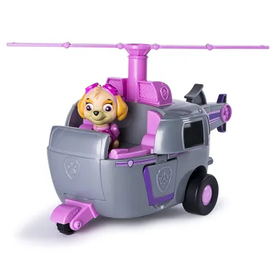 Игровой набор Щенячий патруль – Самолет спасателя и щенок Скай от Spin  Master, 16601-Sky-САМОЛЕТ - купить в интернет-магазине ToyWay.Ru