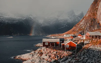 Картина \"Норвегия, фьорд, скандинавия\" для интерьера на стену / Декор в  дома, спальню, на кухню, детскую комнату, 125 см х 62 см - купить по низкой  цене в интернет-магазине OZON (855312865)