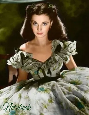 Vivian Leigh as Scarlett O'Hara in the 1939 movie Gone with the Wind. :  r/Colorization