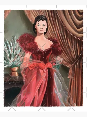 Scarlett O'Hara Glamor Shot · Creative Fabrica