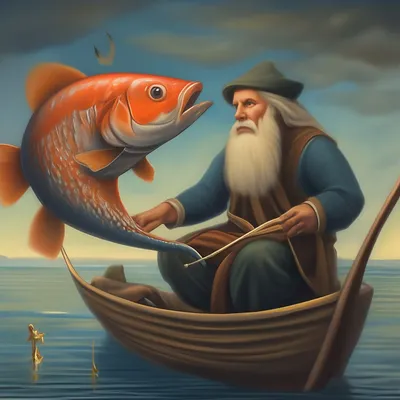 Сказка о рыбаке и рыбке: никто не рождается сварливой старухой | Селия |  Дзен