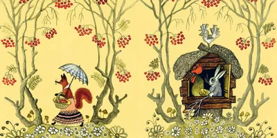 Сказка \"Лиса и Заяц\" | Русские Народные Сказки | Дзен