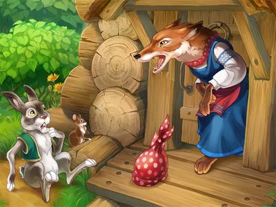 Лиса и заяц. Коми народная сказка - презентация онлайн