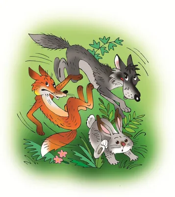 Рисунок к сказке лиса и заяц - 66 фото