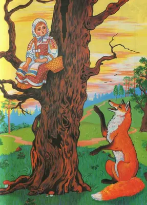 Снегурушка и лиса (русская сказка) ᐈ Читать онлайн | Дерево Сказок