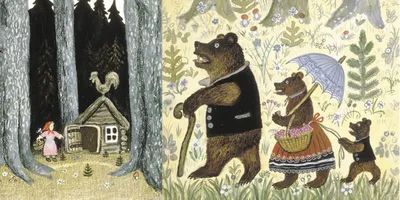 Рисунки карандашом из сказки \"Три медведя\" (27 фото) 🔥 Прикольные картинки  и юмор | Раскраски, Сказки, Детские раскраски