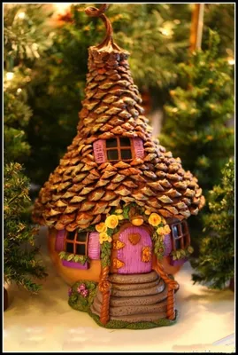 Сказочный садовый домик, деревенский миниатюрный домик из смолы, домик,  Лесной Гном, фермерский дом, миниатюрные домики, Сказочные домики |  AliExpress