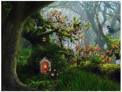 Картинки по запросу сказочный лес | Forest, Painting, Beautiful places