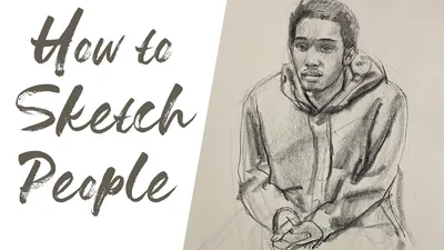 How to Sketch People from Life - YouTube