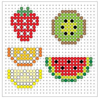 Термомозаика Hama Набор цветных бусин, 1000 шт. 10 цветов, серия Midi 5+ -  купить в интернет-магазине Neuron Toys