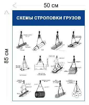 2547 Схема строповки грузов (2547) купить в Минске, цена