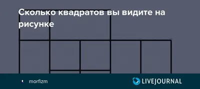 Правильно ответить на этот вопрос с первого раза может лишь 1 из 300  человек. Сколько квадратов изображено на картинке? #game #quiz #kaspersky |  Security