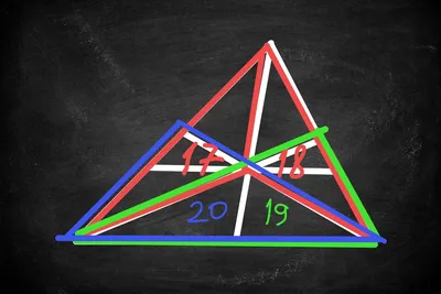 Сколько треугольников ты видишь?? Включаем мозги и вперёд 🚀 #мозги#загадка  | Instagram