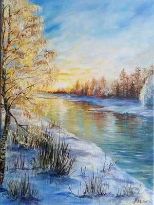 Скоро весна» картина Медведева Игоря (оргалит, масло) — заказать на  ArtNow.ru