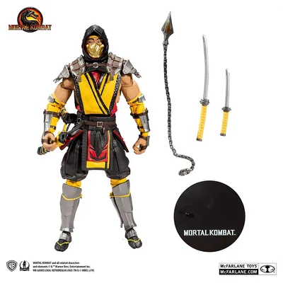 Mortal Kombat 11 Sub-Zero And Scorpion 7\" Figures Review And Halloween  Special