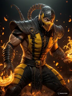 Scorpion - The Artist | Mortal kombat characters, Mortal kombat art,  Scorpion mortal kombat
