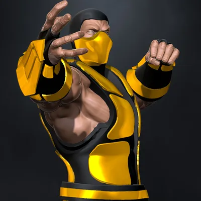 Mortal Kombat 7 Figures 5 - Scorpion (in The Shadows Variant) - Walmart.com