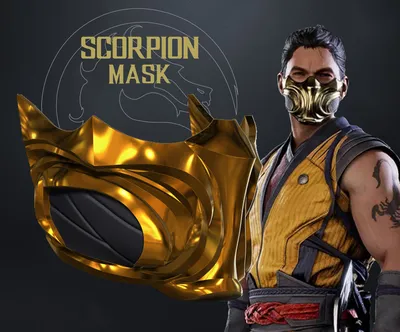 Mortal kombat scorpion character on Craiyon