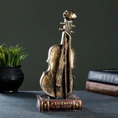 Скрипка на каменном столе, в …» — создано в Шедевруме