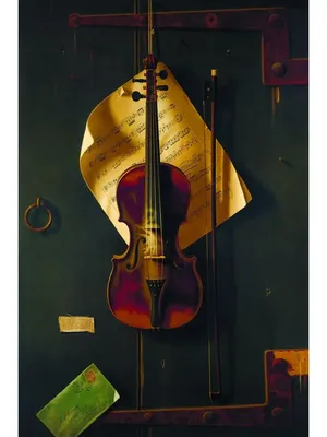 Картины Музыка \"скрипка на коричневом фоне\" - арт 027000022 | Купить в  интернет-магазине Фото в дом - Фото в дом