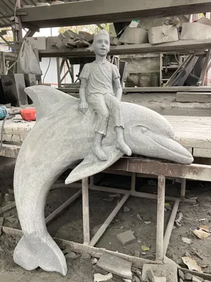 Скульптура Скорбящий ангел на тумбе из литьевого мрамора (ID#1485783450),  цена: 195000 ₴, купить на Prom.ua