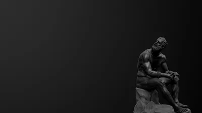 Мраморная статуя греческого бога Зевса изолированного на черном фоне.  Античная скульптура человека с бородой Редакционное Фото - изображение  насчитывающей юпитер, людск: 210368581