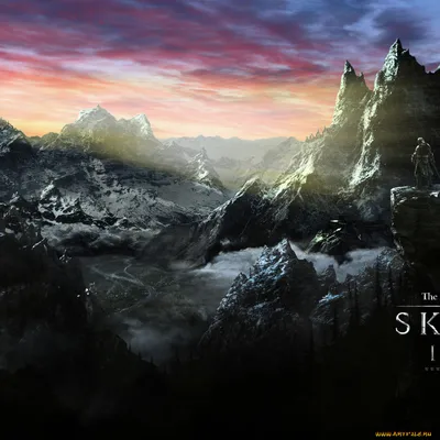 Elder Scrolls V Skyrim (Logo) by imperial96 on DeviantArt