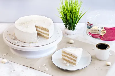 Купить торт Лакоморье Сладкая фантазия с ароматом ванили 1 кг, цены на  Мегамаркет | Артикул: 100028804003