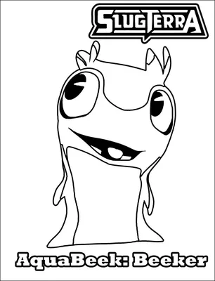 Slug Ghoul Game Книжка-раскраска, слагтерра, игра, млекопитающее png |  PNGEgg