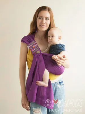 Наплечный слинг для новорожденных Baby Sling оптом из Китая