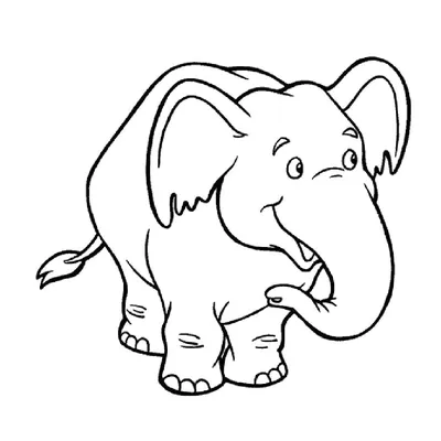 Раскраска Слон | Раскраски антистресс Животные. Сложные раскраски-антистресс  с животными.