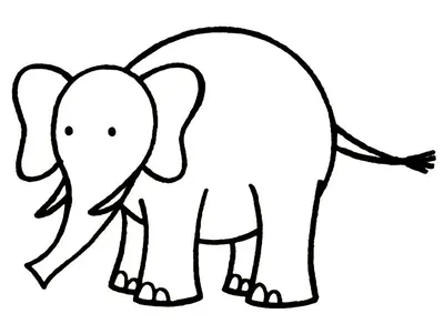 Раскраски Раскраска Раскраска слоник спит Скачать слон Распечатать слон ,  Раскраски .