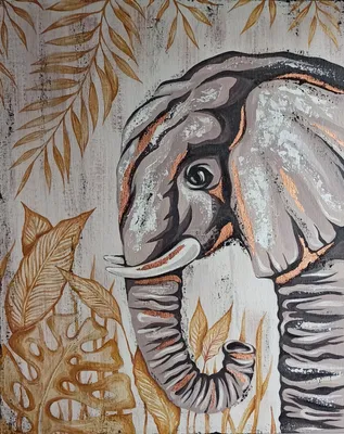 Слон-живописец - Школа сегодня