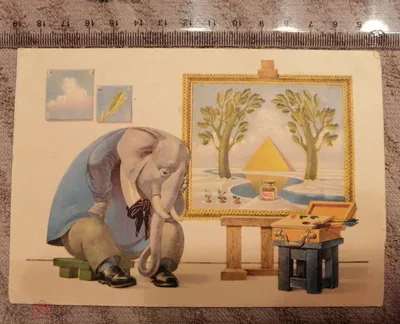 Михалков Слон-живописец, текст басни читать полностью для детей