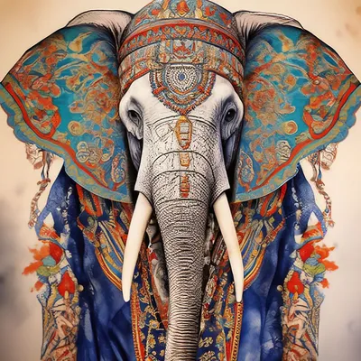 паровозный слон с кубистовой живописью и механической инстинктивностью.  идеально подходит для плакатов и скрап-бронирования. Иллюстрация штока -  иллюстрации насчитывающей посадка, картина: 277164295