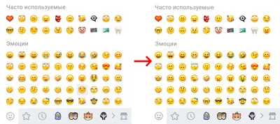 Купить Наклейки смайлики ВК, Twitter, WhatsApp - 4 листа по 48 шт | Мелеон