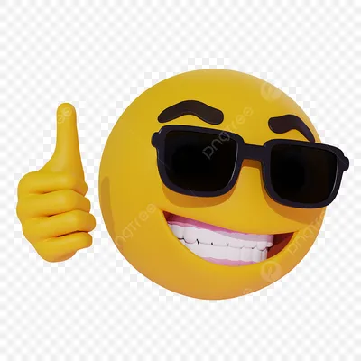 Smile Emoji 3d Vector, 3d Emoji Social Media Icon Giving Ok And Yes Answers  While Smiling Happily Transparent Background, Social Icons, Emoji Icons,  Transparent Icons PNG Image For Free Download