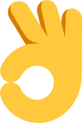 ok hand default\" Emoji - Download for free – Iconduck