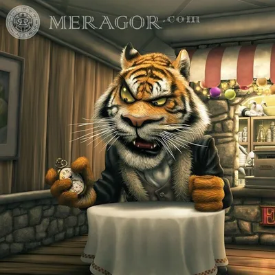 MERAGOR | Тигры из мультиков на аву прикольные