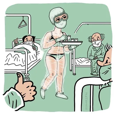 Медсестра в бикини стала героиней мемов: публикуем самые смешные - МК Тула