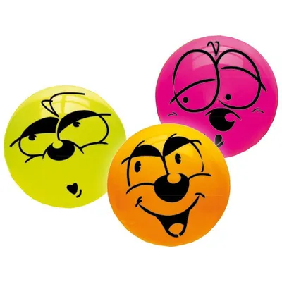 Воздушные шары Смешные рожицы, 61см, 4шт. GEN PODAROK 15420691 купить в  интернет-магазине Wildberries