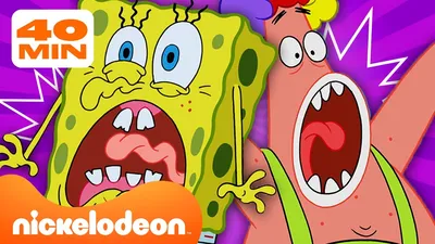 Губка Боб и Патрик пугаются! 40-минутная подборка | Nickelodeon Cyrillic -  YouTube