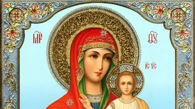 Купить старинную икону 19 века Смоленской Божьей Матери D0012 Вы сможете на  сайте \"Офеня\"!