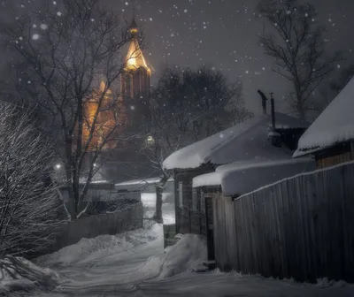 Сегодня ночью в Выксе ожидается сильный снегопад ::Выксунский рабочий