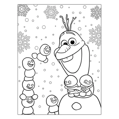 Рисунок Снеговички №423238 - «Новогодние фантазии» (28.11.2023 - 16:33)