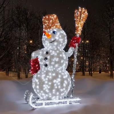 Сувенир \"Танцующий Снеговик\" на фотоэлементе купить в Минске | DV-C-270